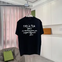 Cheap Prada T-Shirts Short Sleeved For Unisex #1429754 Replica Wholesale [$42.00 USD] [ITEM#1429754] on Replica Prada T-Shirts