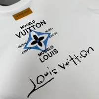 Cheap Louis Vuitton LV T-Shirts Short Sleeved For Men #1429755 Replica Wholesale [$45.00 USD] [ITEM#1429755] on Replica Louis Vuitton LV T-Shirts