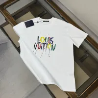 Cheap Louis Vuitton LV T-Shirts Short Sleeved For Men #1429757 Replica Wholesale [$45.00 USD] [ITEM#1429757] on Replica Louis Vuitton LV T-Shirts