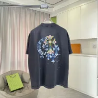 Cheap Chrome Hearts T-Shirts Short Sleeved For Unisex #1429795 Replica Wholesale [$45.00 USD] [ITEM#1429795] on Replica Chrome Hearts T-Shirts