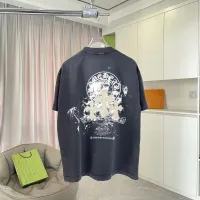 Cheap Chrome Hearts T-Shirts Short Sleeved For Unisex #1429809 Replica Wholesale [$45.00 USD] [ITEM#1429809] on Replica Chrome Hearts T-Shirts