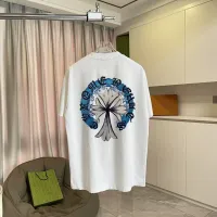 Cheap Chrome Hearts T-Shirts Short Sleeved For Unisex #1429810 Replica Wholesale [$45.00 USD] [ITEM#1429810] on Replica Chrome Hearts T-Shirts