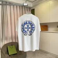Cheap Chrome Hearts T-Shirts Short Sleeved For Unisex #1429832 Replica Wholesale [$45.00 USD] [ITEM#1429832] on Replica Chrome Hearts T-Shirts