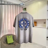 Cheap Chrome Hearts T-Shirts Short Sleeved For Unisex #1429834 Replica Wholesale [$45.00 USD] [ITEM#1429834] on Replica Chrome Hearts T-Shirts