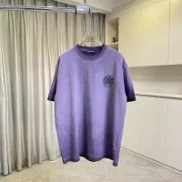 Cheap Chrome Hearts T-Shirts Short Sleeved For Unisex #1429837 Replica Wholesale [$48.00 USD] [ITEM#1429837] on Replica Chrome Hearts T-Shirts