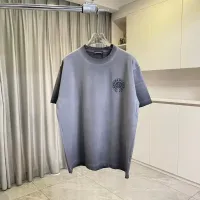 Cheap Chrome Hearts T-Shirts Short Sleeved For Unisex #1429838 Replica Wholesale [$48.00 USD] [ITEM#1429838] on Replica Chrome Hearts T-Shirts