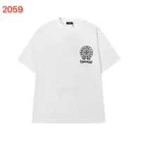 Cheap Chrome Hearts T-Shirts Short Sleeved For Unisex #1429840 Replica Wholesale [$52.00 USD] [ITEM#1429840] on Replica Chrome Hearts T-Shirts