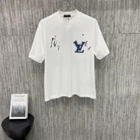 Cheap Louis Vuitton LV T-Shirts Short Sleeved For Unisex #1429983 Replica Wholesale [$42.00 USD] [ITEM#1429983] on Replica Louis Vuitton LV T-Shirts