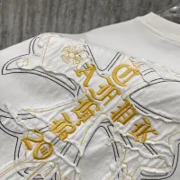 Cheap Chrome Hearts T-Shirts Short Sleeved For Unisex #1430026 Replica Wholesale [$42.00 USD] [ITEM#1430026] on Replica Chrome Hearts T-Shirts