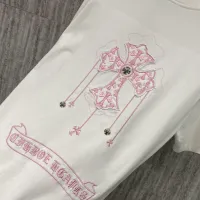 Cheap Chrome Hearts T-Shirts Short Sleeved For Unisex #1430090 Replica Wholesale [$42.00 USD] [ITEM#1430090] on Replica Chrome Hearts T-Shirts