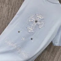 Cheap Chrome Hearts T-Shirts Short Sleeved For Unisex #1430092 Replica Wholesale [$42.00 USD] [ITEM#1430092] on Replica Chrome Hearts T-Shirts