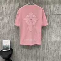 Cheap Chrome Hearts T-Shirts Short Sleeved For Unisex #1430097 Replica Wholesale [$42.00 USD] [ITEM#1430097] on Replica Chrome Hearts T-Shirts