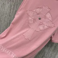 Cheap Chrome Hearts T-Shirts Short Sleeved For Unisex #1430097 Replica Wholesale [$42.00 USD] [ITEM#1430097] on Replica Chrome Hearts T-Shirts