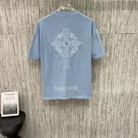 Cheap Chrome Hearts T-Shirts Short Sleeved For Unisex #1430099 Replica Wholesale [$42.00 USD] [ITEM#1430099] on Replica Chrome Hearts T-Shirts