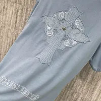 Cheap Chrome Hearts T-Shirts Short Sleeved For Unisex #1430099 Replica Wholesale [$42.00 USD] [ITEM#1430099] on Replica Chrome Hearts T-Shirts
