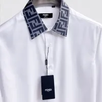 Cheap Fendi Shirts Long Sleeved For Men #1430141 Replica Wholesale [$80.00 USD] [ITEM#1430141] on Replica Fendi Shirts