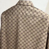 Cheap Gucci Shirts Long Sleeved For Men #1430145 Replica Wholesale [$80.00 USD] [ITEM#1430145] on Replica Gucci Shirts