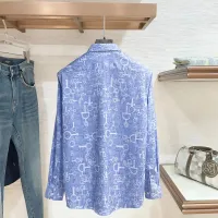 Cheap Hermes Shirts Long Sleeved For Men #1430146 Replica Wholesale [$80.00 USD] [ITEM#1430146] on Replica Hermes Shirts