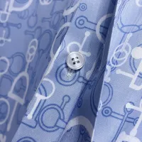 Cheap Hermes Shirts Long Sleeved For Men #1430146 Replica Wholesale [$80.00 USD] [ITEM#1430146] on Replica Hermes Shirts