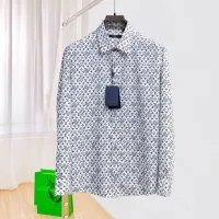 Cheap Louis Vuitton LV Shirts Long Sleeved For Men #1430149 Replica Wholesale [$80.00 USD] [ITEM#1430149] on Replica Louis Vuitton LV Shirts