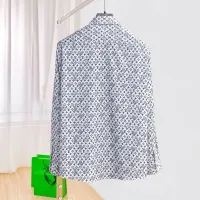 Cheap Louis Vuitton LV Shirts Long Sleeved For Men #1430149 Replica Wholesale [$80.00 USD] [ITEM#1430149] on Replica Louis Vuitton LV Shirts