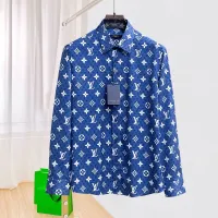 Cheap Louis Vuitton LV Shirts Long Sleeved For Men #1430150 Replica Wholesale [$80.00 USD] [ITEM#1430150] on Replica Louis Vuitton LV Shirts