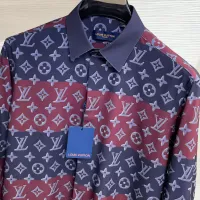 Cheap Louis Vuitton LV Shirts Long Sleeved For Men #1430151 Replica Wholesale [$80.00 USD] [ITEM#1430151] on Replica Louis Vuitton LV Shirts
