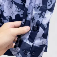 Cheap Louis Vuitton LV Shirts Long Sleeved For Men #1430152 Replica Wholesale [$80.00 USD] [ITEM#1430152] on Replica Louis Vuitton LV Shirts