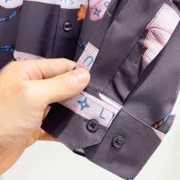 Cheap Louis Vuitton LV Shirts Long Sleeved For Men #1430153 Replica Wholesale [$80.00 USD] [ITEM#1430153] on Replica Louis Vuitton LV Shirts