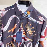Cheap Louis Vuitton LV Shirts Long Sleeved For Men #1430153 Replica Wholesale [$80.00 USD] [ITEM#1430153] on Replica Louis Vuitton LV Shirts