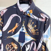 Cheap Louis Vuitton LV Shirts Long Sleeved For Men #1430154 Replica Wholesale [$80.00 USD] [ITEM#1430154] on Replica Louis Vuitton LV Shirts