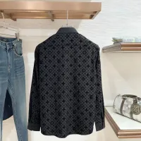Cheap Louis Vuitton LV Shirts Long Sleeved For Men #1430155 Replica Wholesale [$80.00 USD] [ITEM#1430155] on Replica Louis Vuitton LV Shirts