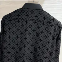 Cheap Louis Vuitton LV Shirts Long Sleeved For Men #1430155 Replica Wholesale [$80.00 USD] [ITEM#1430155] on Replica Louis Vuitton LV Shirts