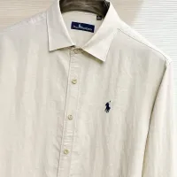 Cheap Ralph Lauren Polo Shirts Long Sleeved For Men #1430157 Replica Wholesale [$80.00 USD] [ITEM#1430157] on Replica Ralph Lauren Polo Shirts