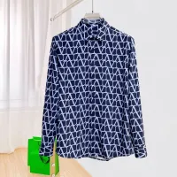 Cheap Valentino Shirts Long Sleeved For Men #1430161 Replica Wholesale [$80.00 USD] [ITEM#1430161] on Replica Valentino Shirts