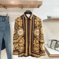 Cheap Versace Shirts Long Sleeved For Men #1430163 Replica Wholesale [$80.00 USD] [ITEM#1430163] on Replica Versace Shirts