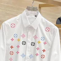 Cheap Louis Vuitton LV Shirts Long Sleeved For Men #1430166 Replica Wholesale [$72.00 USD] [ITEM#1430166] on Replica Louis Vuitton LV Shirts