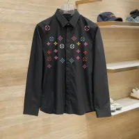 Cheap Louis Vuitton LV Shirts Long Sleeved For Men #1430167 Replica Wholesale [$72.00 USD] [ITEM#1430167] on Replica Louis Vuitton LV Shirts