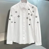 Cheap Louis Vuitton LV Shirts Long Sleeved For Men #1430168 Replica Wholesale [$72.00 USD] [ITEM#1430168] on Replica Louis Vuitton LV Shirts