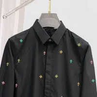 Cheap Chrome Hearts Shirts Long Sleeved For Men #1430170 Replica Wholesale [$72.00 USD] [ITEM#1430170] on Replica Chrome Hearts Shirts