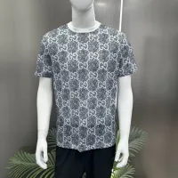 Cheap Gucci T-Shirts Short Sleeved For Men #1430308 Replica Wholesale [$64.00 USD] [ITEM#1430308] on Replica Gucci T-Shirts