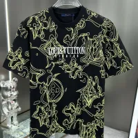 Cheap Louis Vuitton LV T-Shirts Short Sleeved For Unisex #1430314 Replica Wholesale [$64.00 USD] [ITEM#1430314] on Replica Louis Vuitton LV T-Shirts