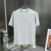 Cheap Salvatore Ferragamo T-Shirts Short Sleeved For Men #1430334 Replica Wholesale [$56.00 USD] [ITEM#1430334] on Replica Salvatore Ferragamo T-Shirts