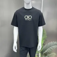 Cheap Salvatore Ferragamo T-Shirts Short Sleeved For Men #1430335 Replica Wholesale [$56.00 USD] [ITEM#1430335] on Replica Salvatore Ferragamo T-Shirts