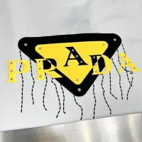 Cheap Prada T-Shirts Short Sleeved For Unisex #1430361 Replica Wholesale [$64.00 USD] [ITEM#1430361] on Replica Prada T-Shirts