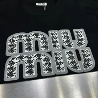 Cheap MIU MIU T-Shirts Short Sleeved For Men #1430380 Replica Wholesale [$82.00 USD] [ITEM#1430380] on Replica MIU MIU T-Shirts