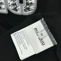 Cheap MIU MIU T-Shirts Short Sleeved For Men #1430380 Replica Wholesale [$82.00 USD] [ITEM#1430380] on Replica MIU MIU T-Shirts