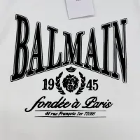 Cheap Balmain T-Shirts Short Sleeved For Men #1430381 Replica Wholesale [$76.00 USD] [ITEM#1430381] on Replica Balmain T-Shirts