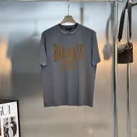 Cheap Balmain T-Shirts Short Sleeved For Men #1430382 Replica Wholesale [$76.00 USD] [ITEM#1430382] on Replica Balmain T-Shirts