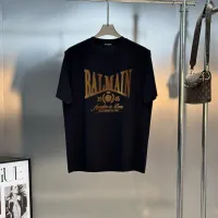 Cheap Balmain T-Shirts Short Sleeved For Men #1430383 Replica Wholesale [$76.00 USD] [ITEM#1430383] on Replica Balmain T-Shirts